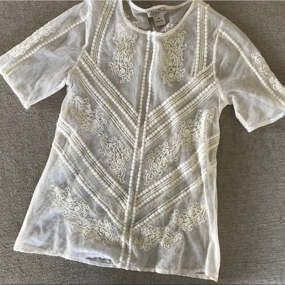 Lucky Brand Lace Blouse